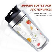 500/750ml Edelstahl Protein Pulver Shaker für Fitness, Unisex, Grau