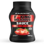 (500g, 25,62 EUR/1Kg) Allnutrition Fitking Delicious Sauce, Strawberry - 500g