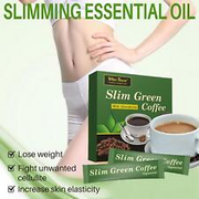 18 Teabag Slim Green Coffee with Ganoderma Control Tea Detox Weight Loss  DEDE