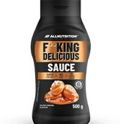 (500g, 25,62 EUR/1Kg) Allnutrition Fitking Delicious Sauce, Salted Caramel - 50