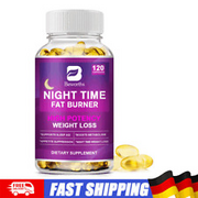 DE Night Time Fat Burner Weight Loss Supplement for Women Men Dietary Supplement
