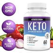 Keto Advanced Gewichtsverlust-Ergänzung aktivierte Synergie 800 mg
