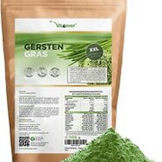 1,1kg / 1100g GERSTENGRAS - Junges Gerstengras-Pulver - Premium Qualität Vegan