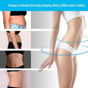 de Body Massage Sticker Rechargeable Electronic Slimming Massager for Body Shapi