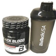 (96,67€/kg)Biotech USA Black Blood NOX(330g Dose) Pre Workout+Shaker
