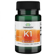 Swanson, Vitamin K1, 100mcg, 100 Tabletten - Blitzversand