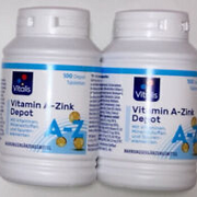 2 x Vitalis Vitamin A - Zink Depot ( Je Packung 100 Tabletten )
