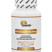 SOWELO ASTAXANTHIN 4 mg SOFTGELS ANTIOXIDANTE IMMUNUNTERSTÜTZUNG