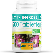 Bio Teufelskralle (Harpagophytum procumbens) 400mg - 200 Tabletten
