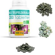 Bio Teufelskralle (Harpagophytum Procumbens) 400Mg - 200 Tabletten
