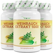 3x Weihrauch Extrakt = 540 Kapseln mit 500 mg - 85% Boswelliasäure - Vegan