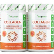 Collagen Pulver 1200g - 100% Rinder Kollagen Hydrolysat Pepeptide Pfirsich Marac