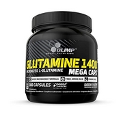 OLIMP- Antikataboliken L-Glutamine Mega Caps (300 Kapseln). Nahrungsergänzungsmittel mit hochwertigem Glutamin | 300 Stück (1er Pack)