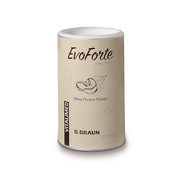 VITALIMED EvoForte Kaffee I Proteinpulver aus Molkenproteinisolat zur Zubereitung eines Proteingetränks I 350g Dose