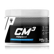 Trec CM3 Powder 1er Pack x 250g Malat dreikreatinieren Kreatin Creatine 95% Keine Zusätze Muskelkraft und Kraftaufbau (Orange)