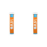 O.R.S Sport Hydration Tablets with Electrolytes, Vegan, Gluten and Lactose Free Formula – Soluble Sports Oral Rehydration Tablets with Natural Orange Flavour, Low Calorie, Adult & Children, 20 Tablets