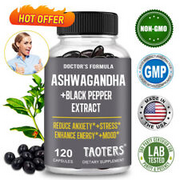 Ashwagandha + Black Pepper Extract - Mental and Physical Vitality Support