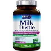 Innate Vitality Organic Milk Thistle, 120 Capsules