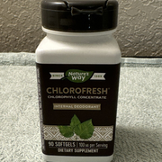 Nature's Way Chlorofresh Internal Deodorant, 90 Softgels