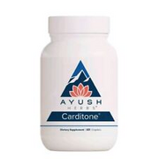 Ayush Herbs Carditone 60 Caplets Healthy Blood Pressure Support Exp 05/2026