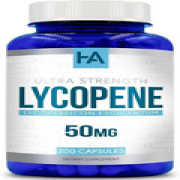 Lycopene 50mg 200 Vegetarian Capsules (Non-GMO & Gluten Free) 200 capsules..