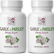immune booster for men - GARLIC AND PARSLEY - parsley seeds 2 Bottle 200 Softgel
