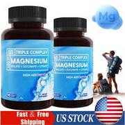 Bio Triple Magnesium Complex, 300mg of Magnesium Glycinate 90 capsules - USA