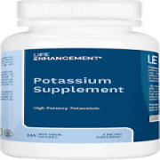 Life Enhancement Potassium Supplement, 1020 Mg,120 Servings, 240 Caps