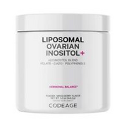Codeage Liposomal Ovarian Inositol+ Powder, Mixed Berry 5.2oz CoQ10 Hormone USA