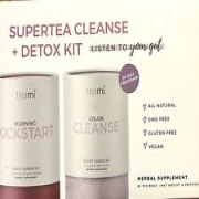 Teami Colon Cleanse Tea - Natural 30-Day Teatox Kit Supertea Gut Cleanse EXP7/25