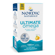 Omega-3 Soft Gels Lemon 690 Mg Fish Oil 60 Ct Nordic Naturals-2 Pack