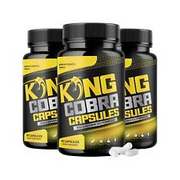 3-Pack King Cobra Capsules Extra Strength Formula Pills for Men-180 Capsules