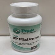 Peak BP Platinum from Peak Pure & Natural Is a Blood Pressure 30 Count
