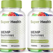 2 Pack - Super Health Gummies - Super Health Multivitamin Supplement-120 Gummies