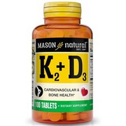Vitamina K2 (MK7) con D3 Suplemento EXTRA FUERTE para Salud de Huesos y Corazon