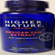 Higher Nature Mexican Yam Extract Capsules (90) BBE 12/2025