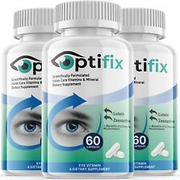 (3 Pack) Optifix Vision Supplement Pills - Support Healthy Vision & Eye Sight