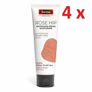 US 4 x Swisse Rose Hip Facial Moisturiser 125ML Hydration Normal Natural Skin