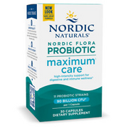 Nordic Flora Probiotic Maximum Care 30 Capsules Nordic Naturals
