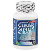 Clear Products Clear Sinus & Ear 60 Capsules (Pack Of 3)
