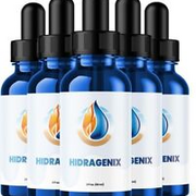 (5 Pack) Hidragenix Drops - Full Body Management, Formula Liquid Drops - 60ml