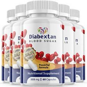 Diabextan Pills - Diabextan For Blood Pressure & Sugar Support OFFICIAL - 5 Pack