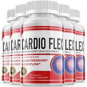 Cardio Flex Pills-Cardio Flex For Blood Pressure & Sugar Support OFFICIAL-5 Pack
