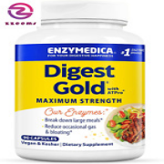 Digest Gold + Atpro, Maximum Strength Digestive Enzymes, Helps Digest Large Meal