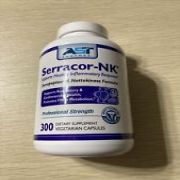 JUMBO SERRACOR-NK Serracor NK AST Enzymes 300 Vegetarian Capsules Exp 09/25