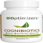 BiOptimizers Cognibiotics Probiotic Brain Supplement - Helps Support Mood,...