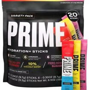Prime Hydration+ Electrolyte Powder Mix Sticks Variety (Pack of 20)