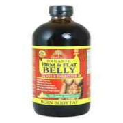 Organic Firm & Flat Belly Detox - 16 oz Glass Bottle, Burn Body Fat.