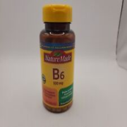 Nature Made Vitamin B6 100mg Support Nervous System 100Ct Tablets Exp 11/27