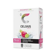 CELSIUS® On-the-Go Sticks Dragonfruit Lime, Essential Energy 2.8 Oz (14 Stick...